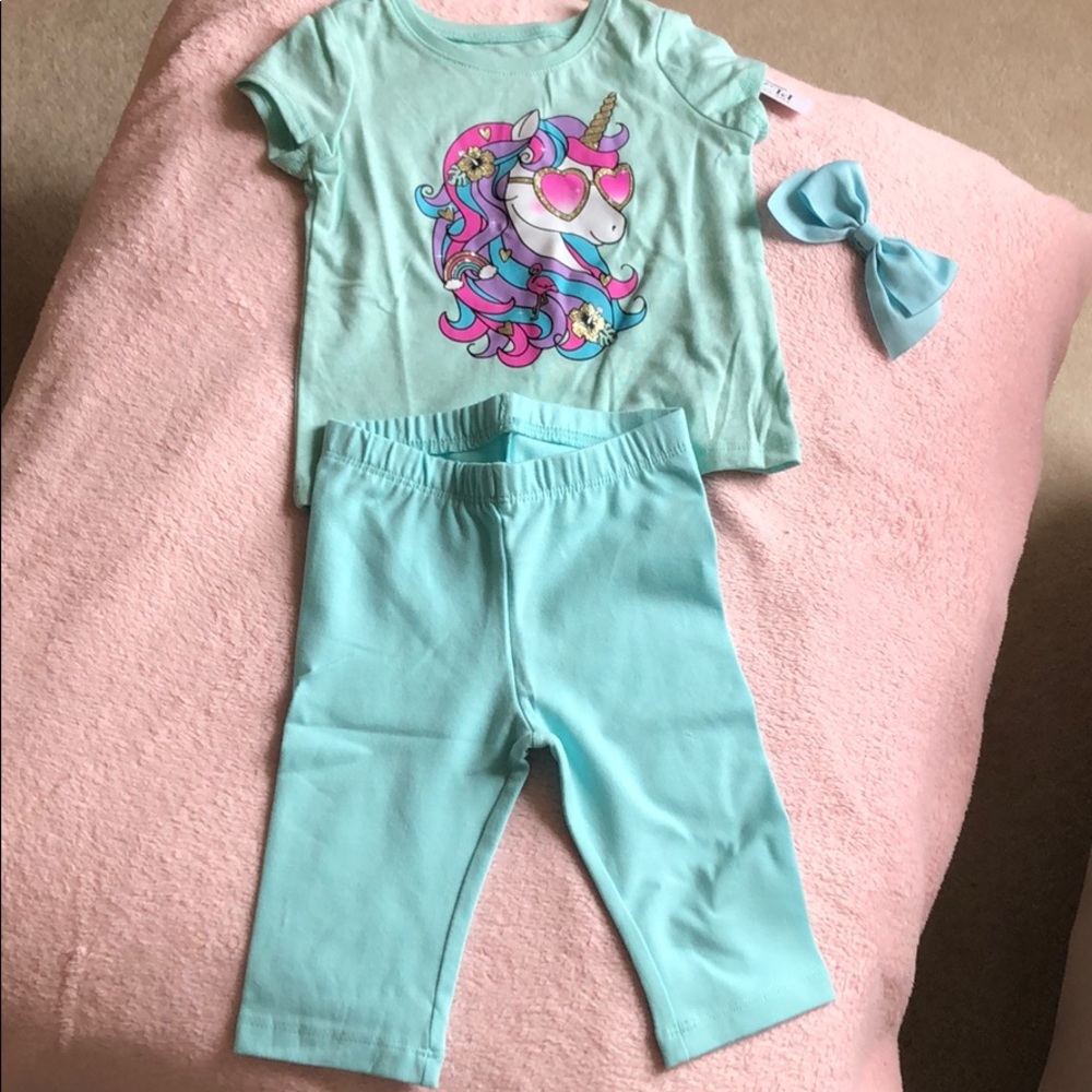 Toddler top & Capri leggings